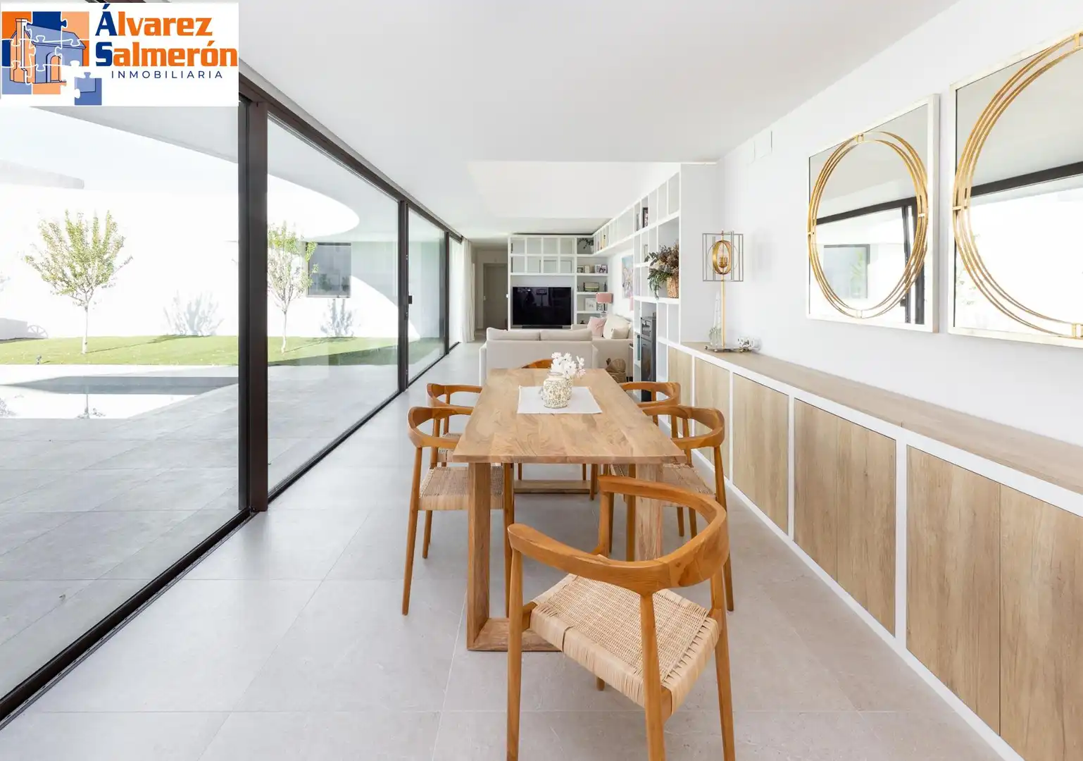 Dining room of Houses for sale in Albolote  with Air Conditioner, Heating and Private garden