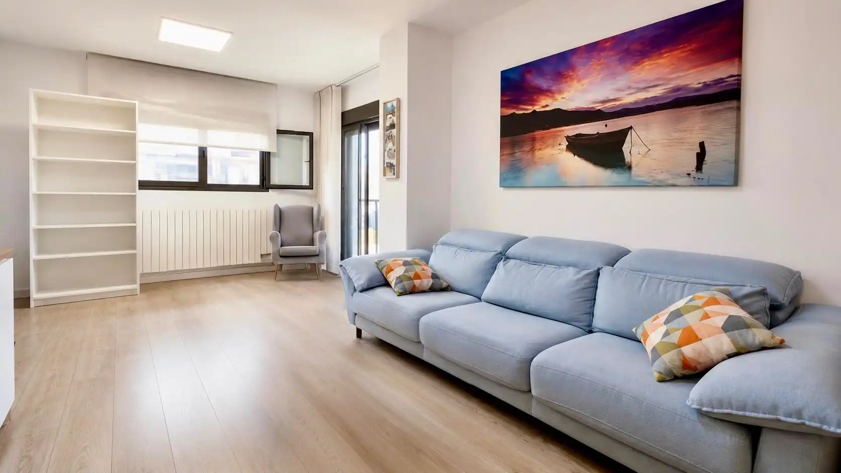 Sala de estar de Planta baja en venta en Paterna con Aire acondicionado, Calefacción y Jardín privado