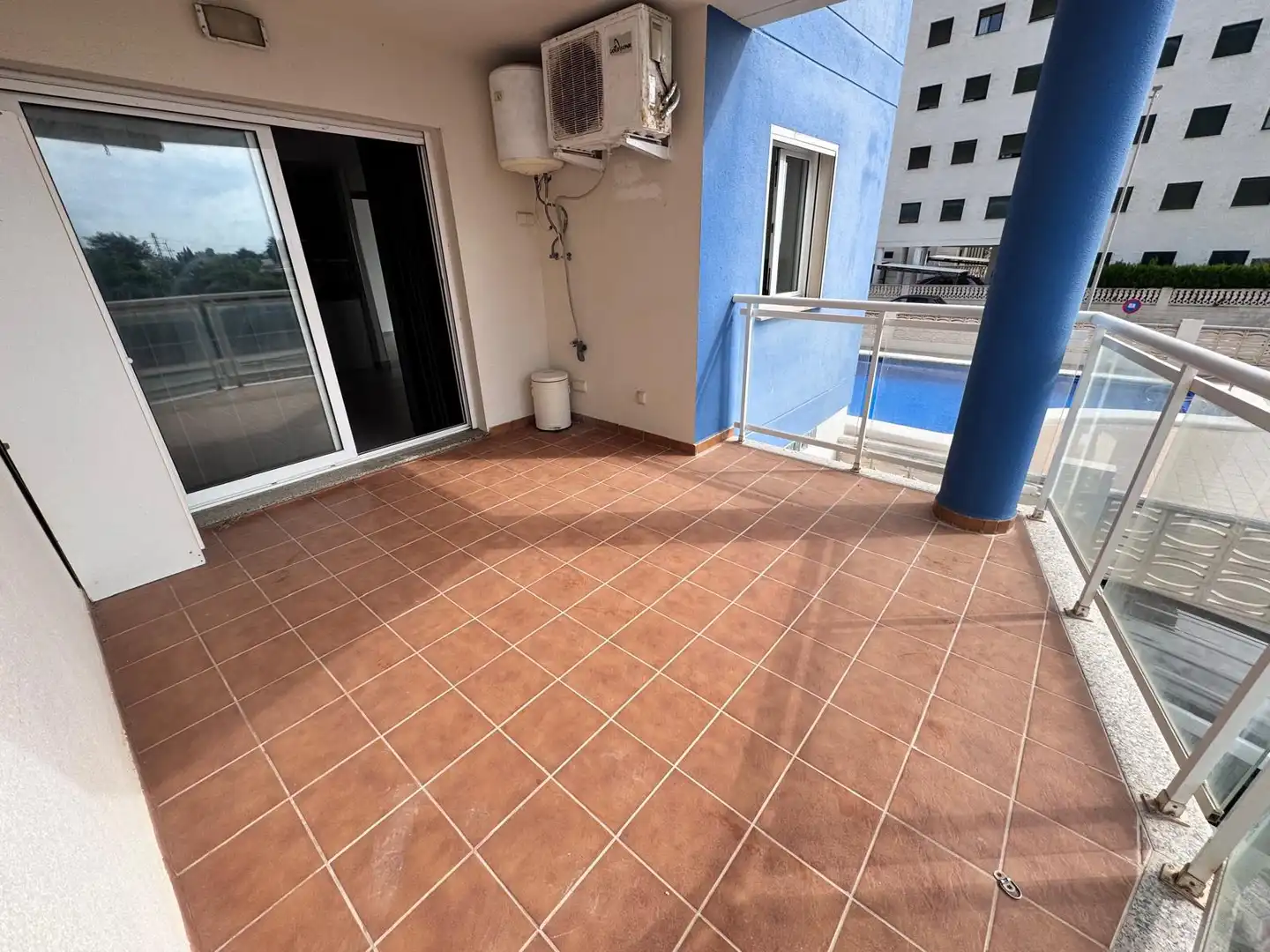 Terrace of Apartments for sale in Piles  with Air Conditioner, Private garden and Swimming Pool