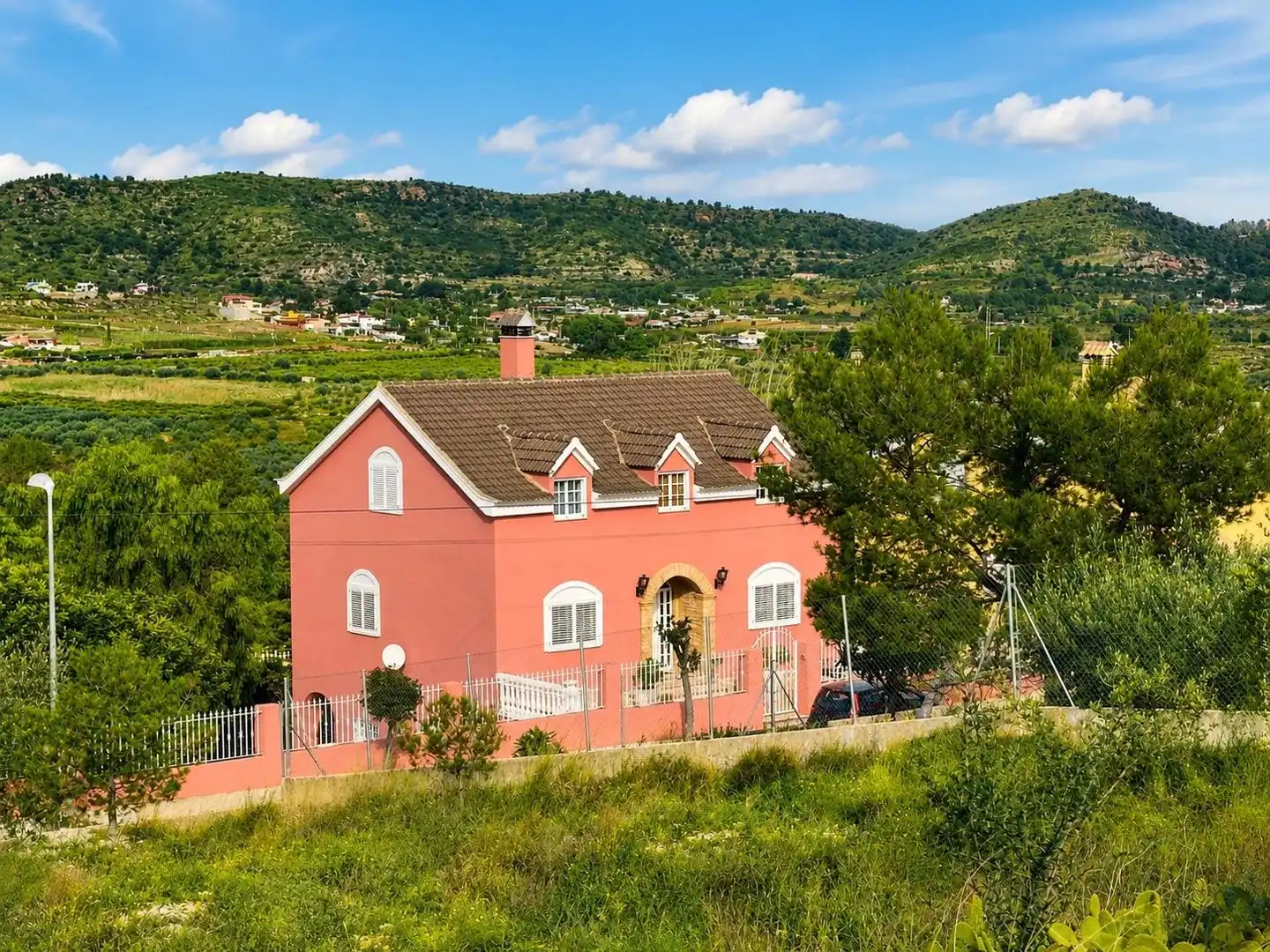 Vista exterior de Casa o chalet en venta en Montroi / Montroy con Calefacción, Jardín privado y Terraza
