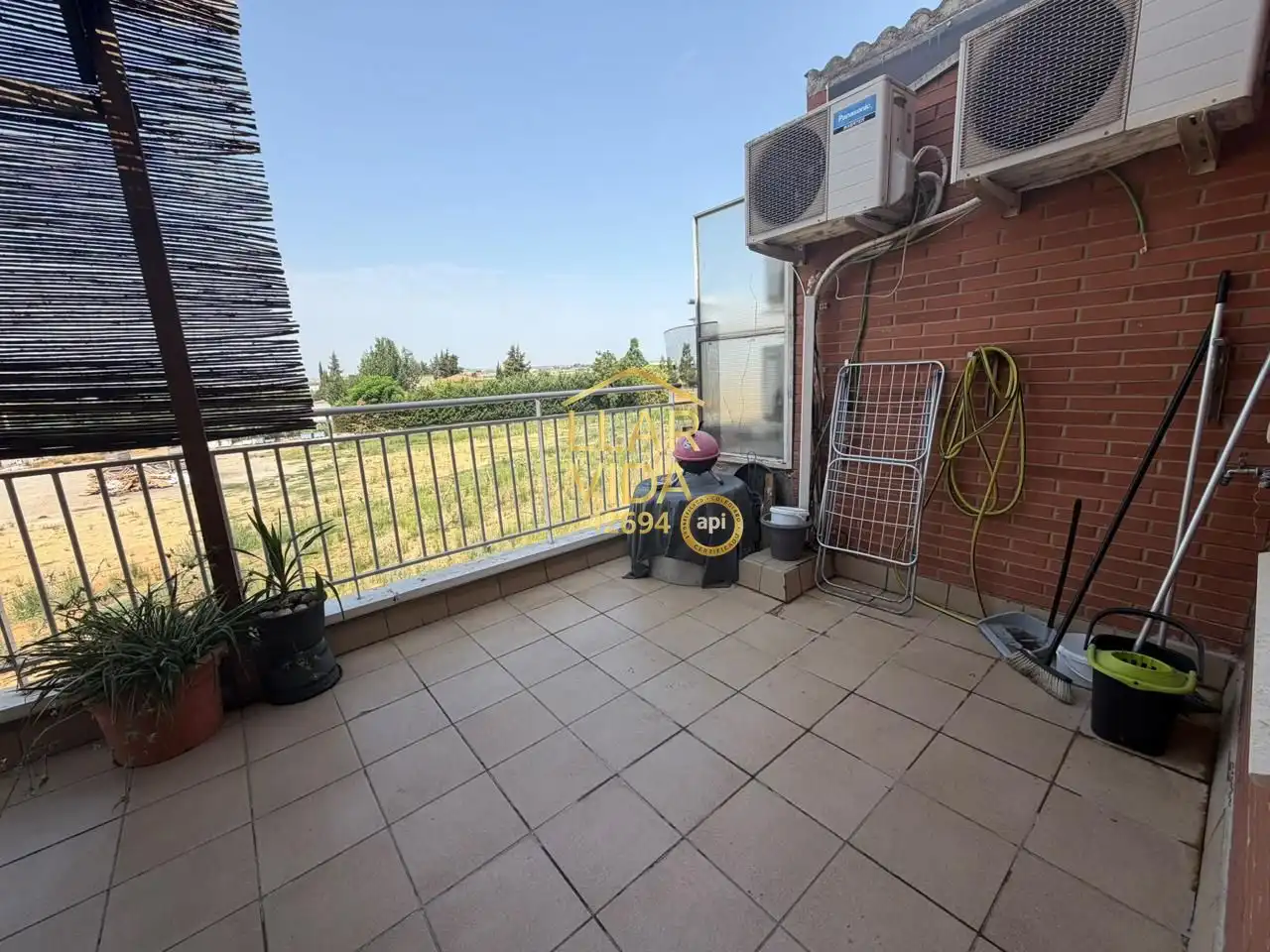 Terrassa de Casa o xalet en venda en Alcarràs amb Aire condicionat, Terrassa i Piscina
