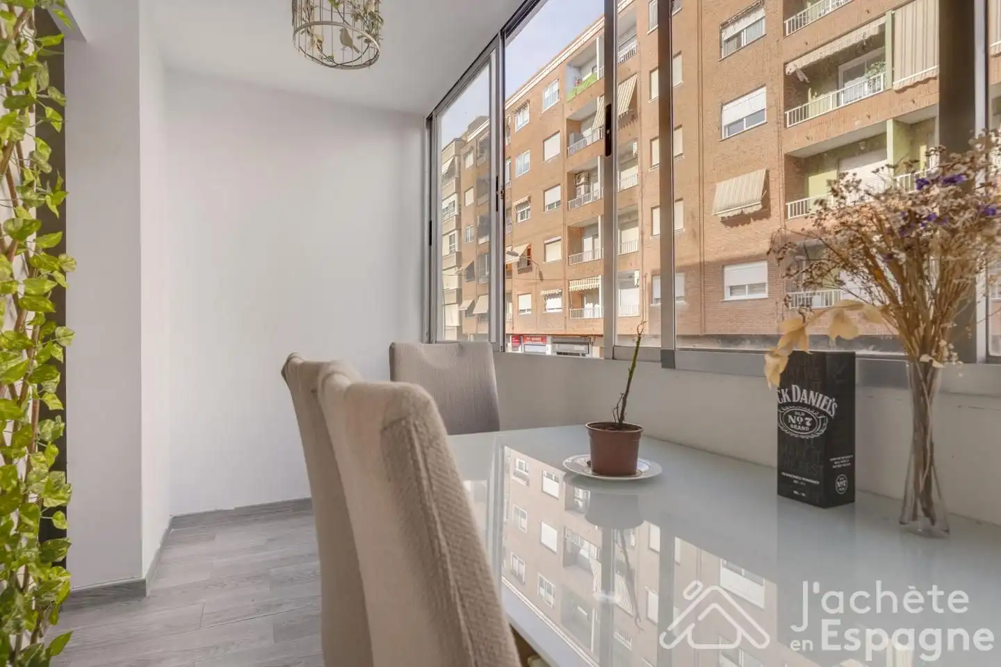 Dining room of Flat for sale in Valencia  with Furnished and Balcony