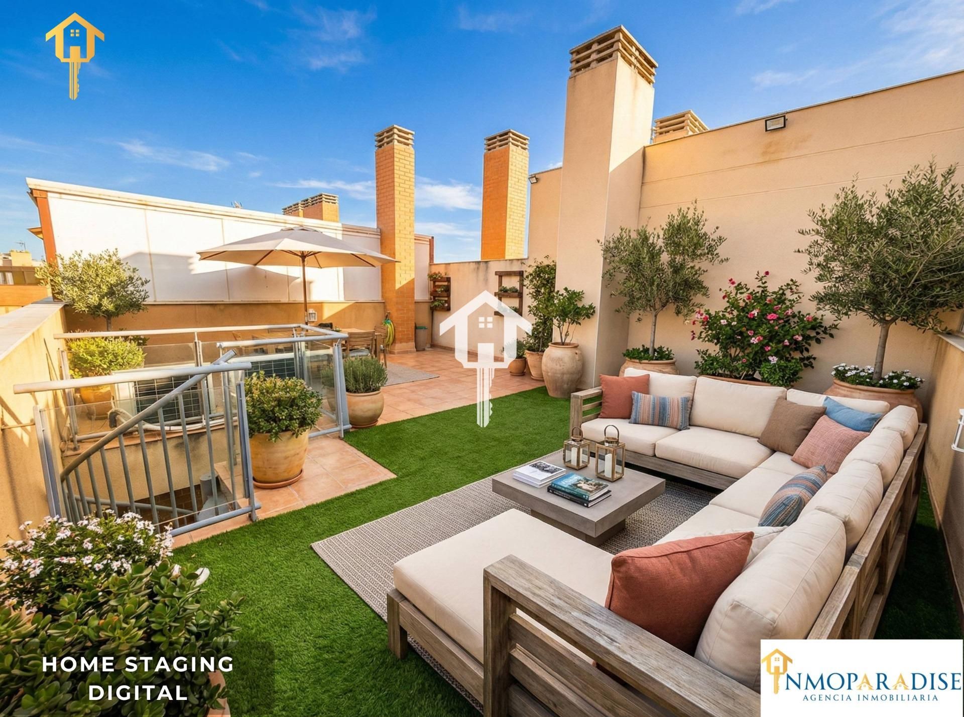 Terrace of Attic for sale in Alicante / Alacant  with Terrace and Community pool