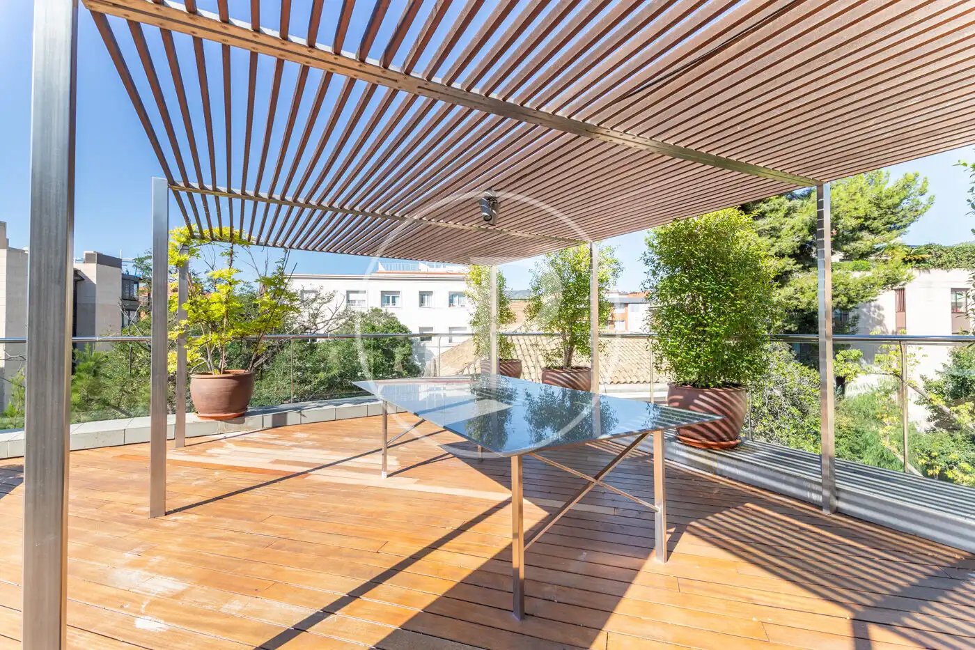 Terrace of Flat for rent in Barcelona  with Air Conditioner, Heating and Terrace