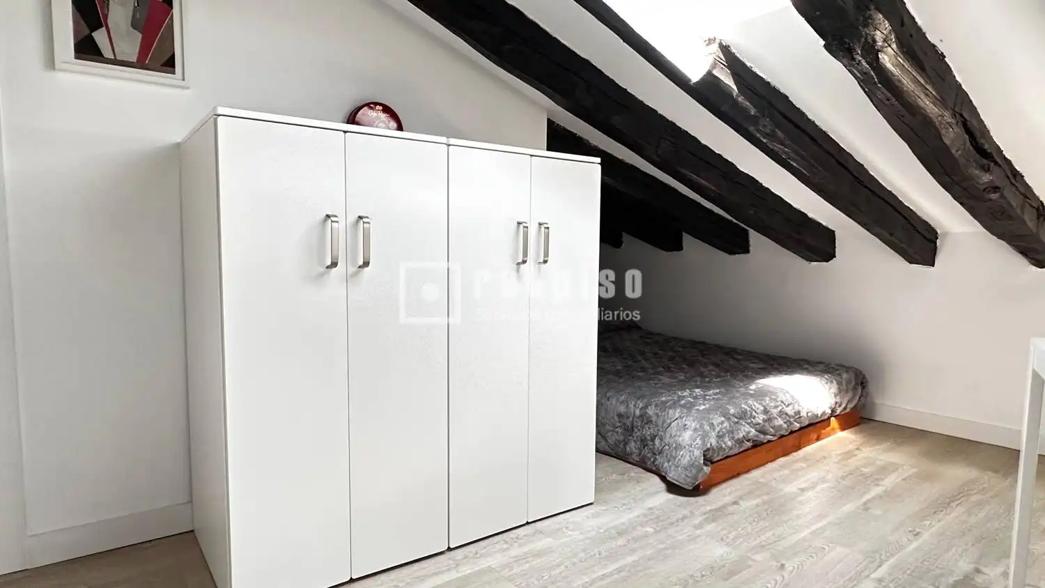 Schlafzimmer von Wohnungen zur Miete in Madrid mit Klimaanlage und Möbliert