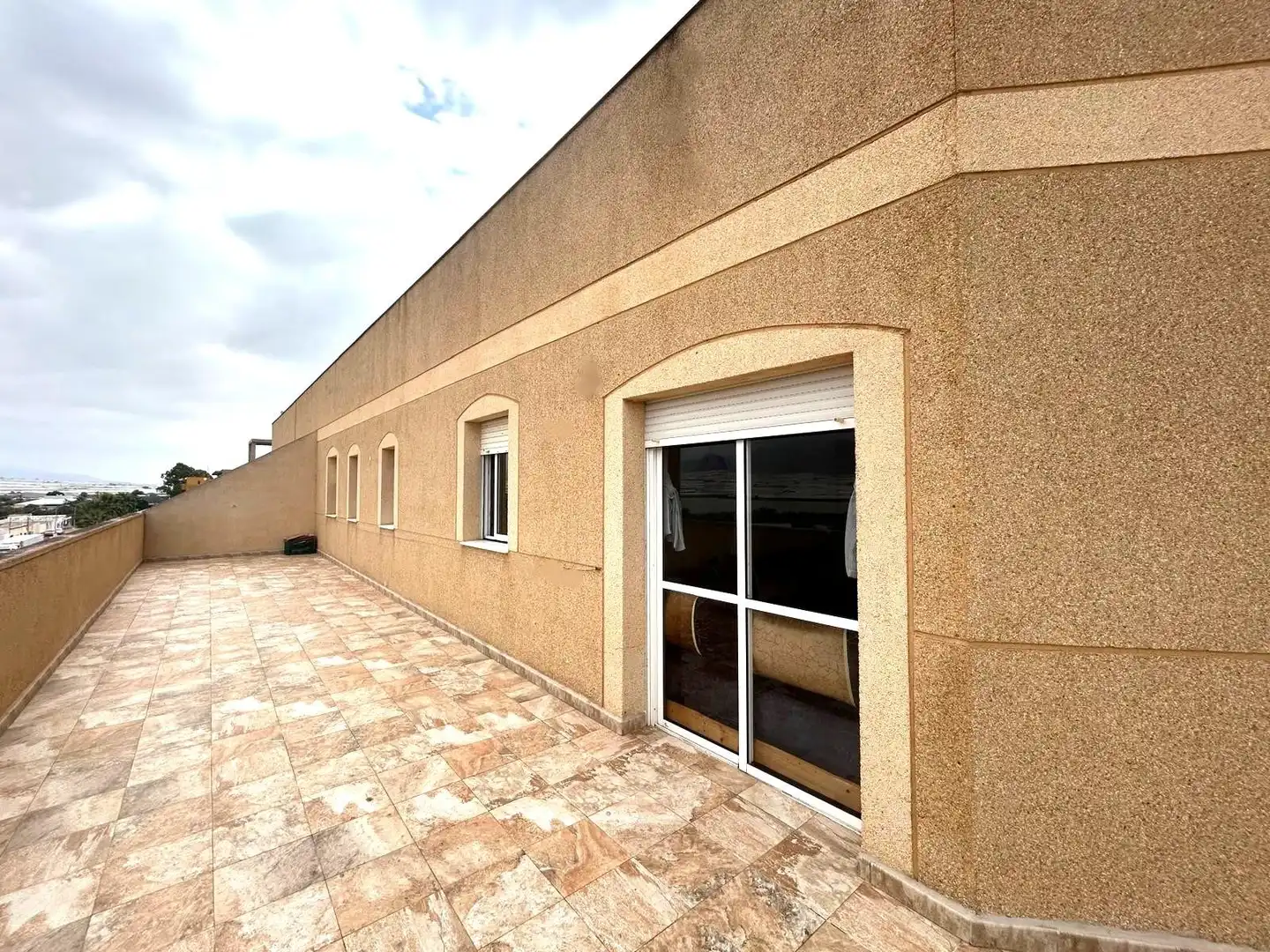 Vista exterior de Ático en venta en El Ejido con Terraza