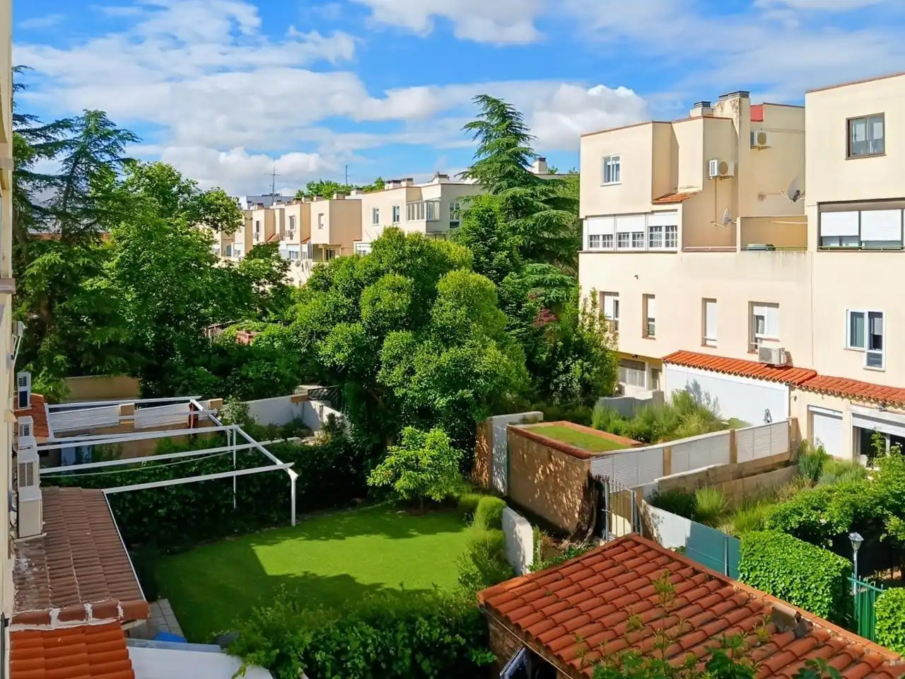 Jardín de Dúplex en venta en Rivas-Vaciamadrid con Aire acondicionado, Calefacción y Parquet