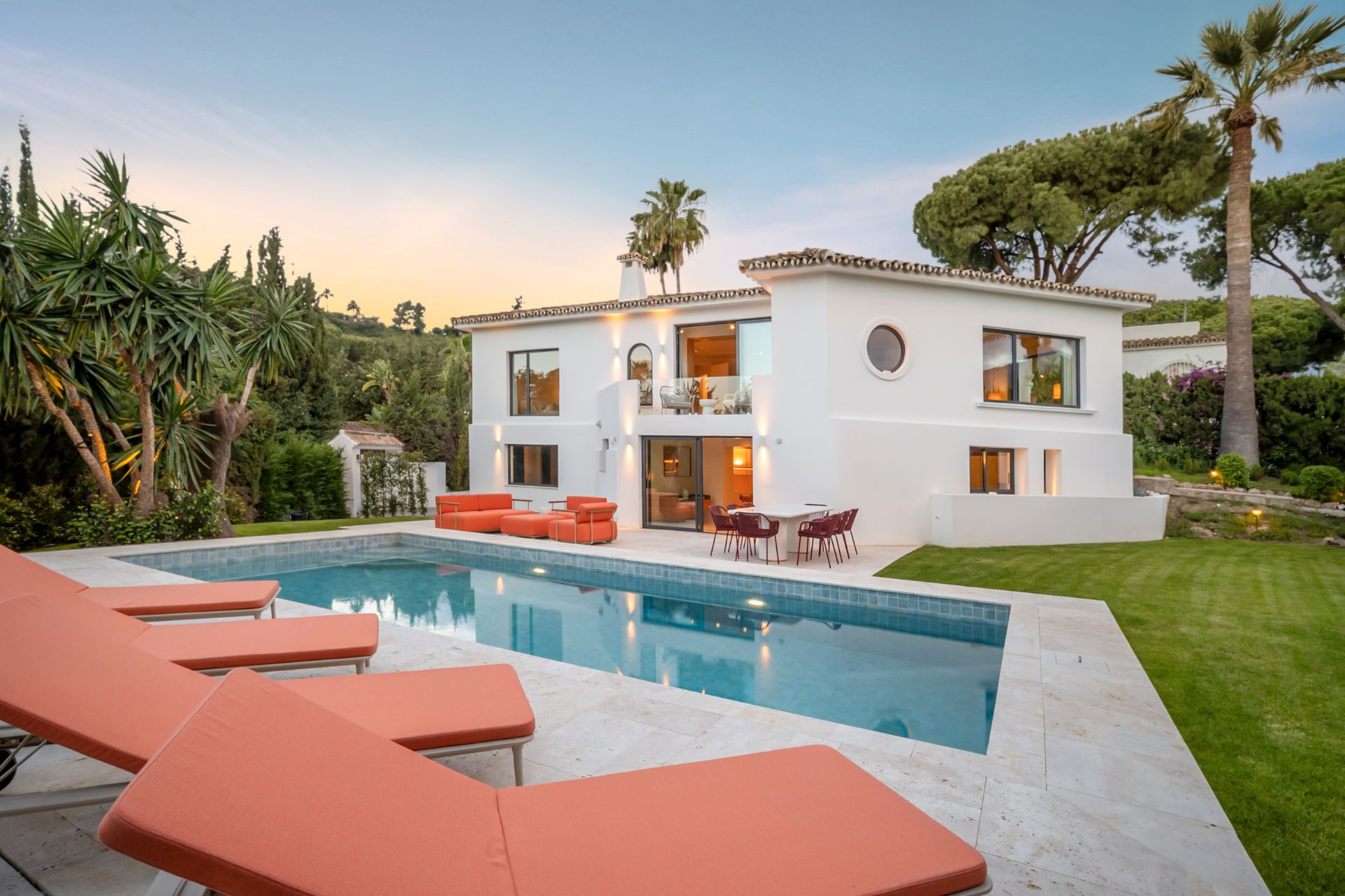 Jardí de Casa o xalet en venda en Marbella amb Aire condicionat, Calefacció i Jardí privat