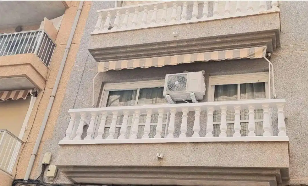 Balcony of Apartments for sale in Mazarrón  with Air Conditioner and Furnished