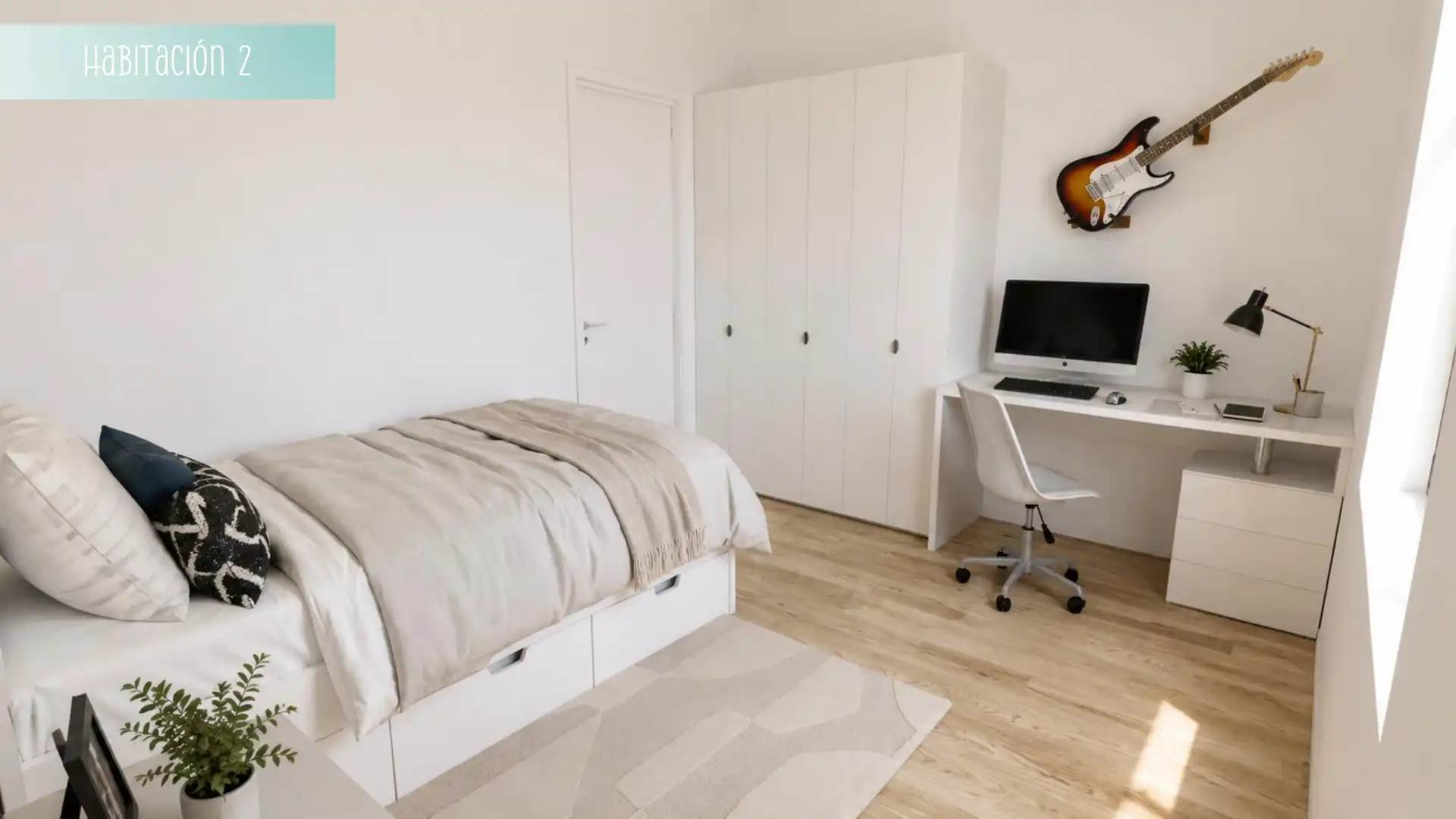 Dormitori de Casa o xalet en venda en Figueres amb Aire condicionat, Calefacció i Jardí privat
