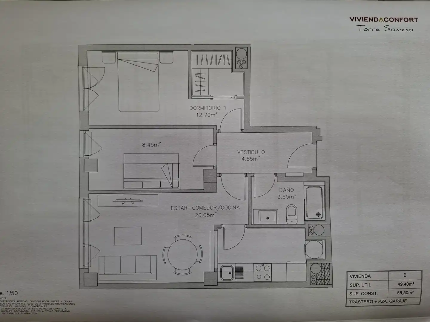 Flat for sale in A Coruña Capital   with Heating, Parquet flooring and Oven