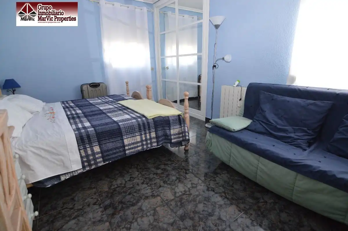 Bedroom of Houses for sale in La Nucia  with Air Conditioner, Swimming Pool and Furnished