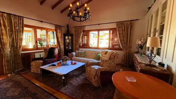 Living room of Houses for sale in Benidorm  with Swimming Pool, Furnished and Oven