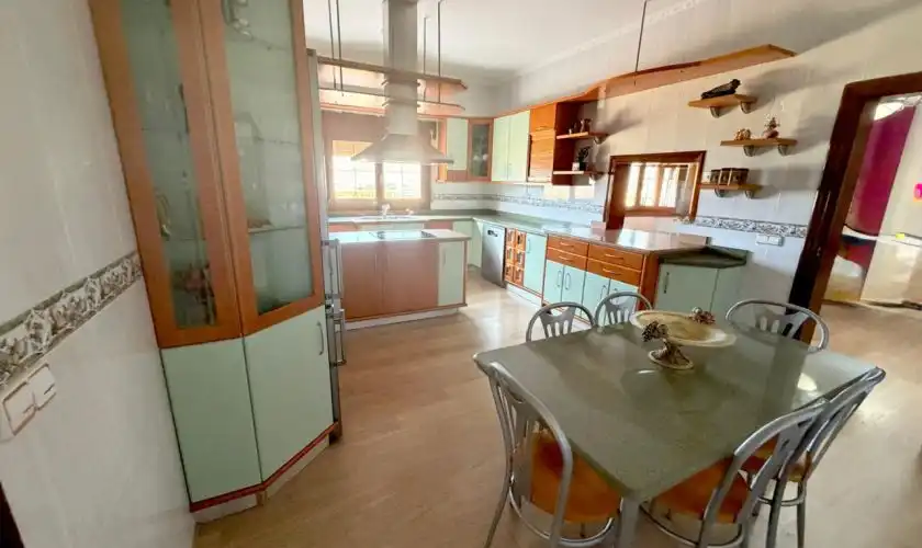 Küche von Haus oder Chalet zum Verkauf in Carboneras mit Klimaanlage, Heizung und Privatgarten