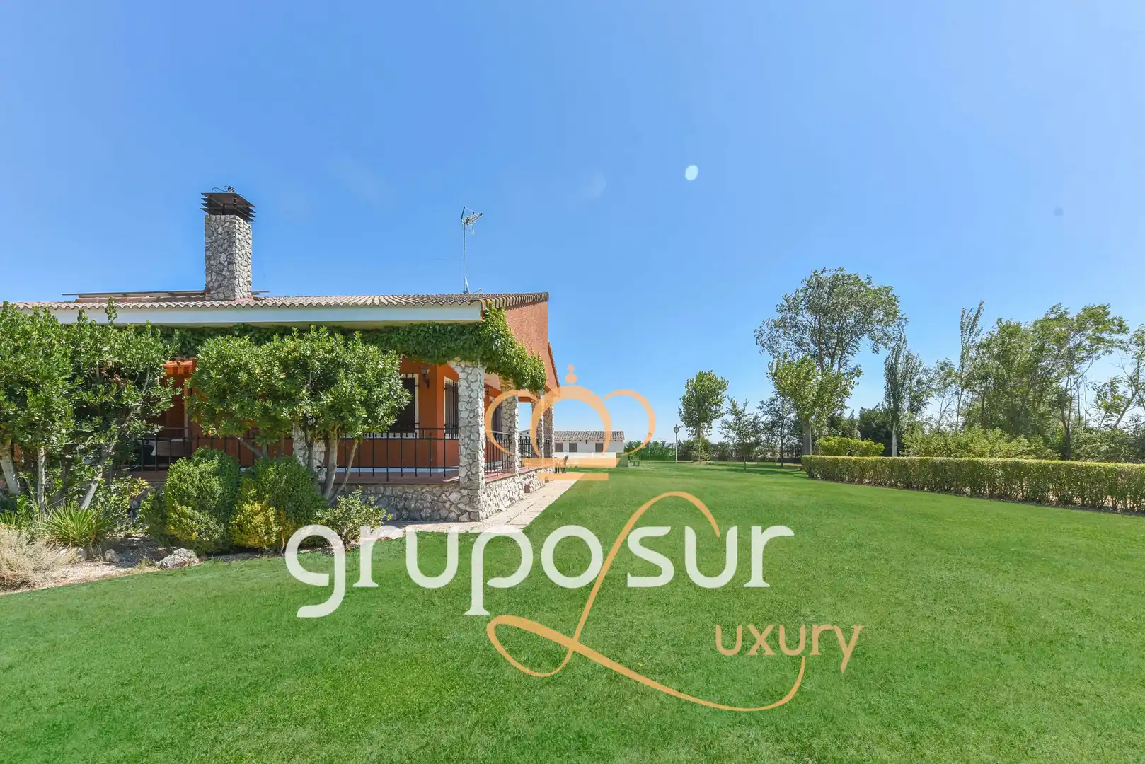 Jardín de Casa o chalet en venta en Trigueros del Valle con Calefacción, Jardín privado y Terraza
