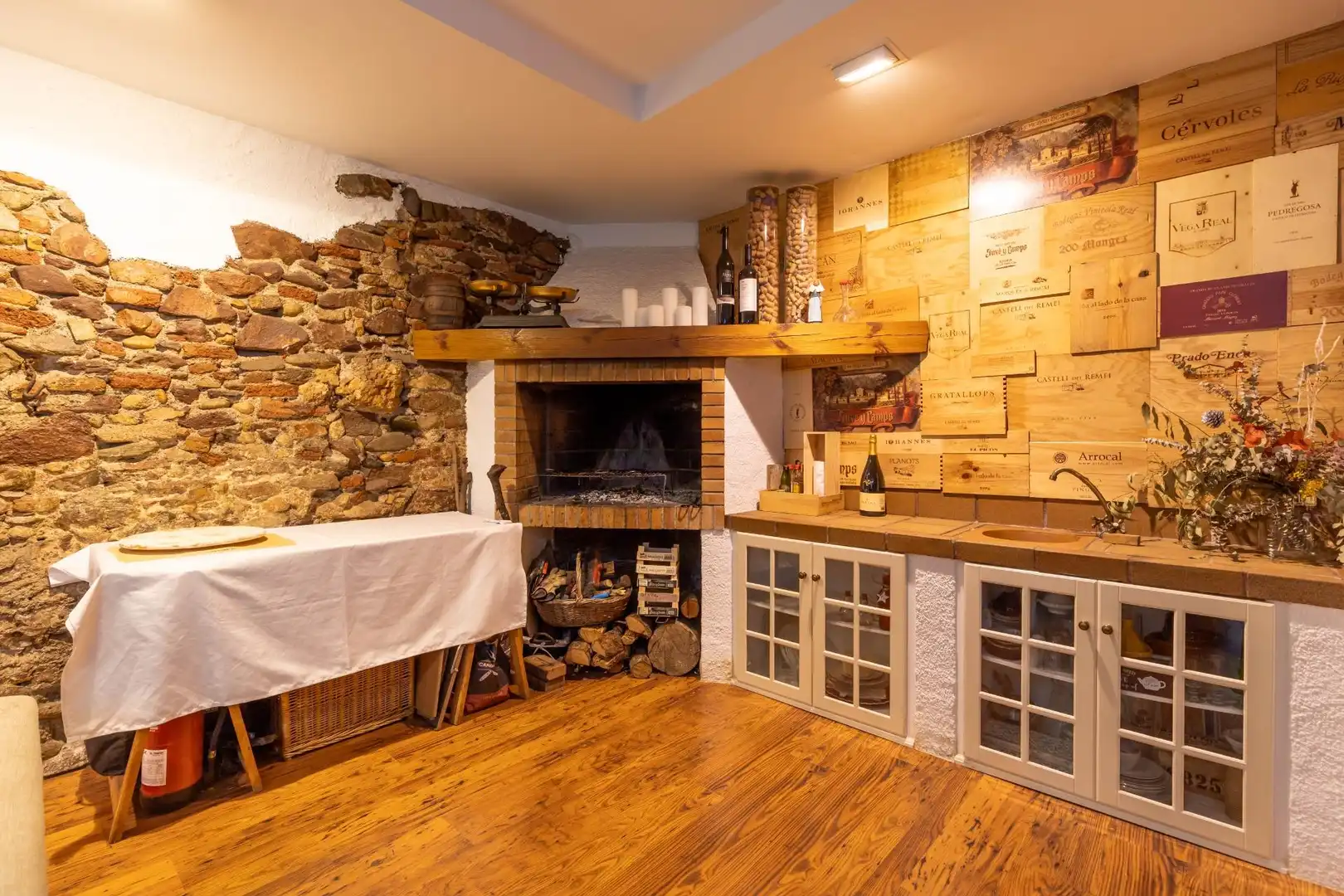 Küche von Haus oder Chalet zum Verkauf in Viladecavalls mit Privatgarten, Terrasse und Abstellraum