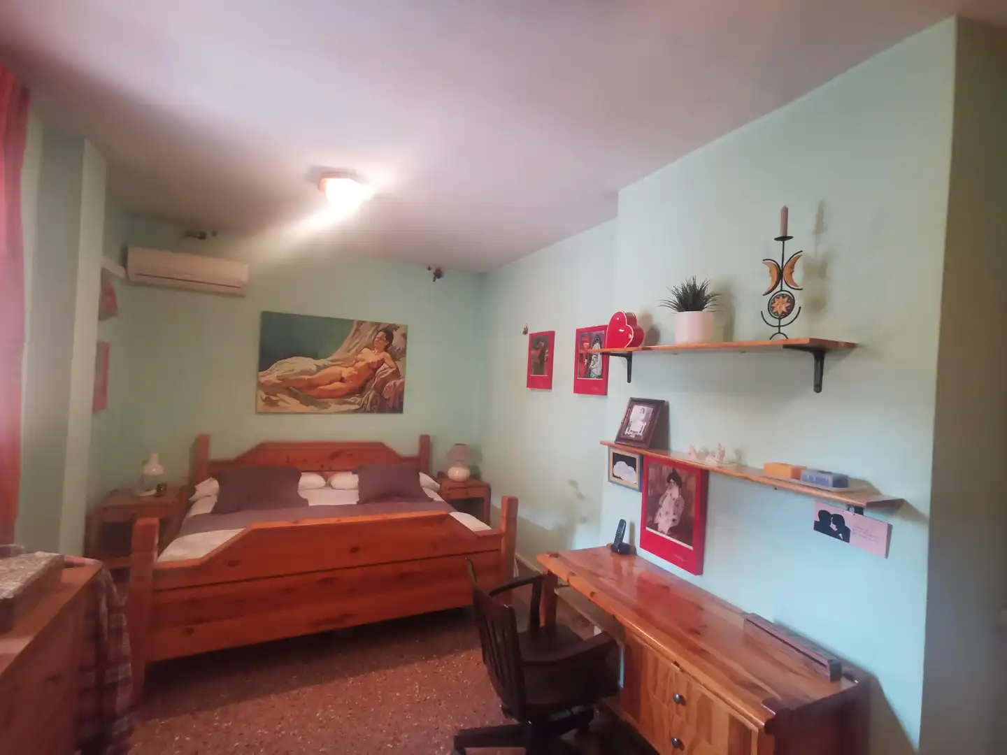 Bedroom of Flat for sale in Cornellà de Llobregat  with Air Conditioner, Heating and Terrace