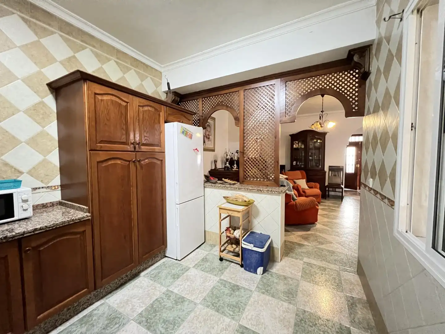 Cocina de Casa o chalet en venta en Alameda con Aire acondicionado, Calefacción y Terraza