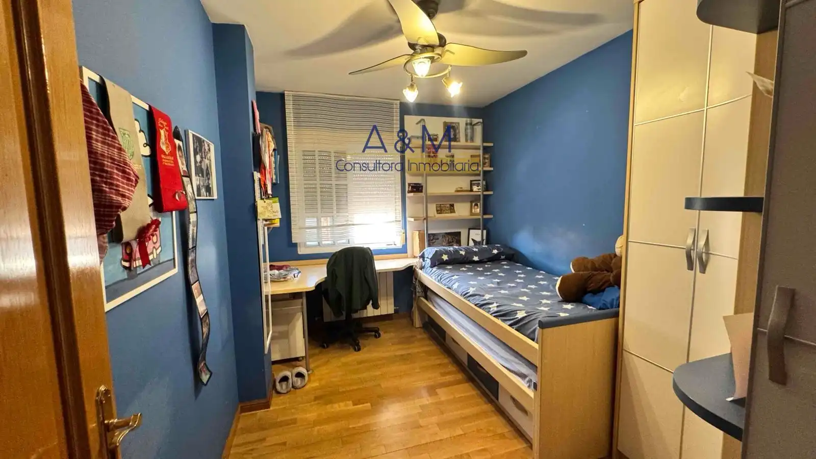 Bedroom of Houses for sale in Santovenia de Pisuerga  with Air Conditioner, Heating and Terrace