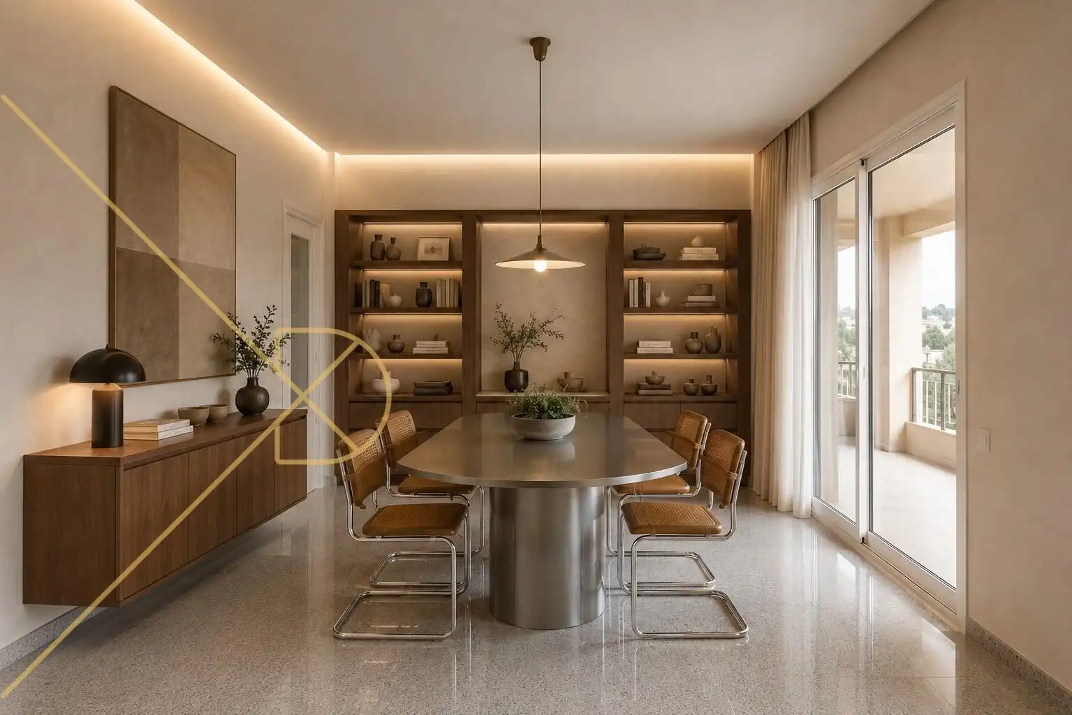 Dining room of Houses for sale in Sant Just Desvern  with Air Conditioner, Heating and Private garden