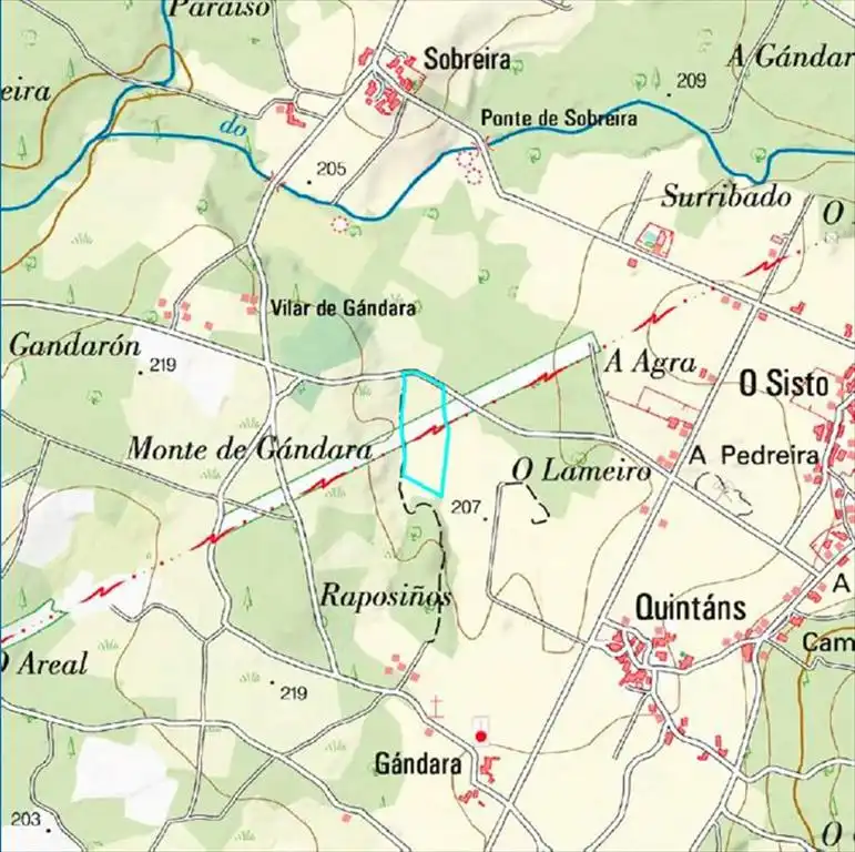 Rural land for sale in Zas, imagen 3