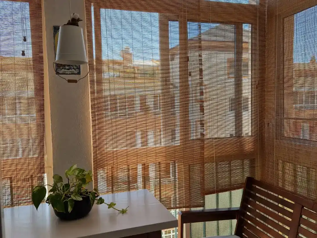 Balcony of Flat for sale in Benalmádena  with Air Conditioner and Swimming Pool