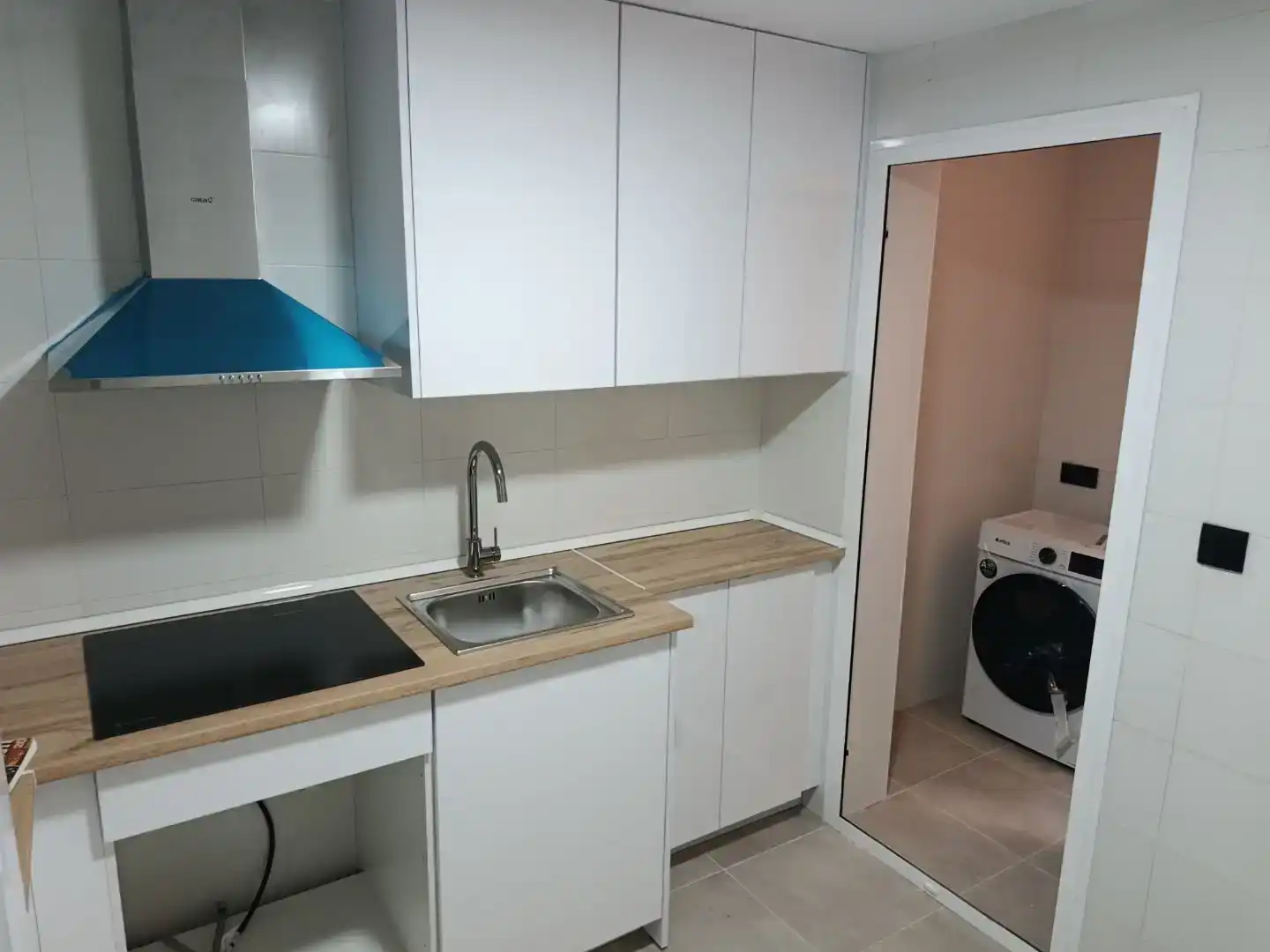 Cocina de Piso de alquiler en Murcia con Trastero, Amueblado y Balcón