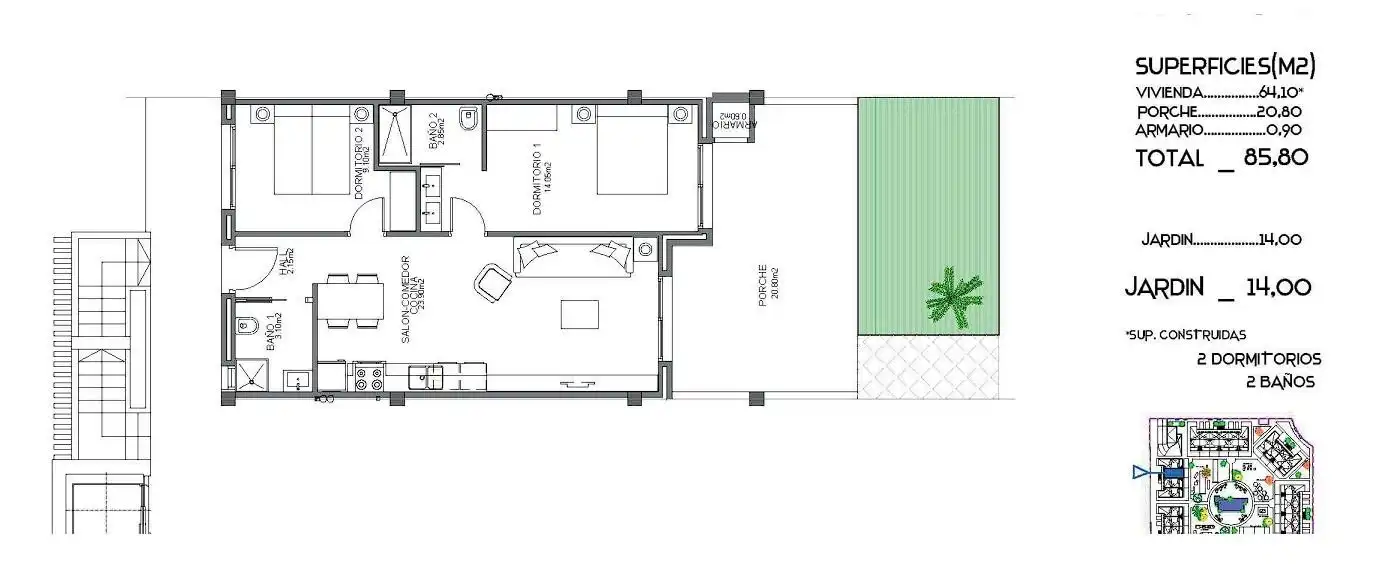 Apartament en venda en El Edén