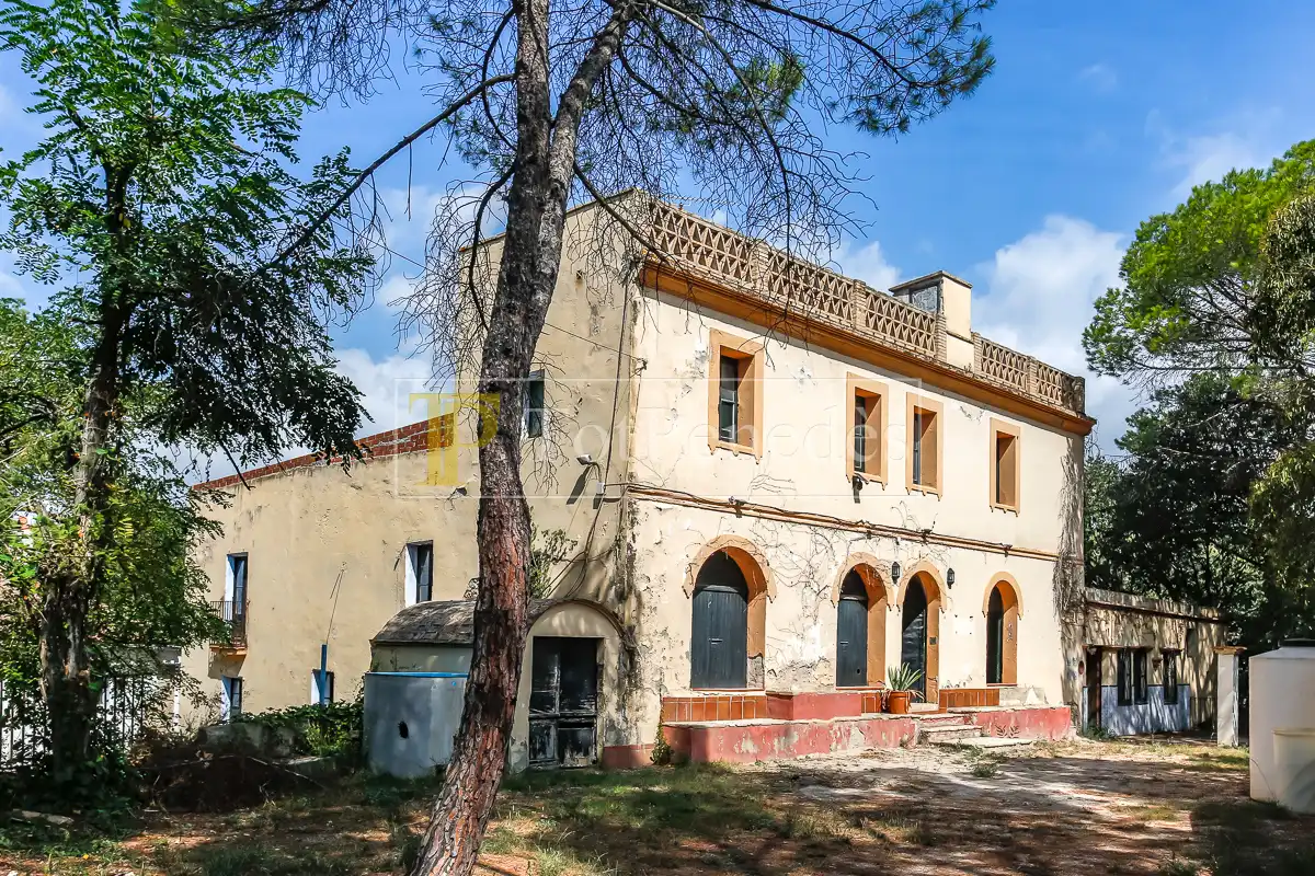 Exterior view of Country homes for sale in Torrelavit  with Private garden, Terrace and Balcony