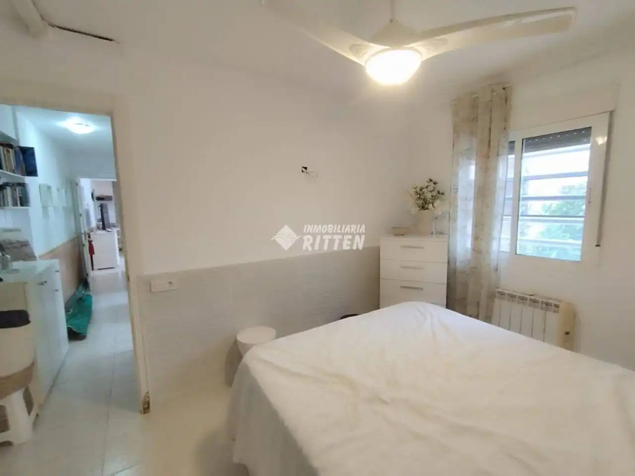 Schlafzimmer von Wohnung zur Miete in La Manga del Mar Menor mit Klimaanlage, Terrasse und Möbliert