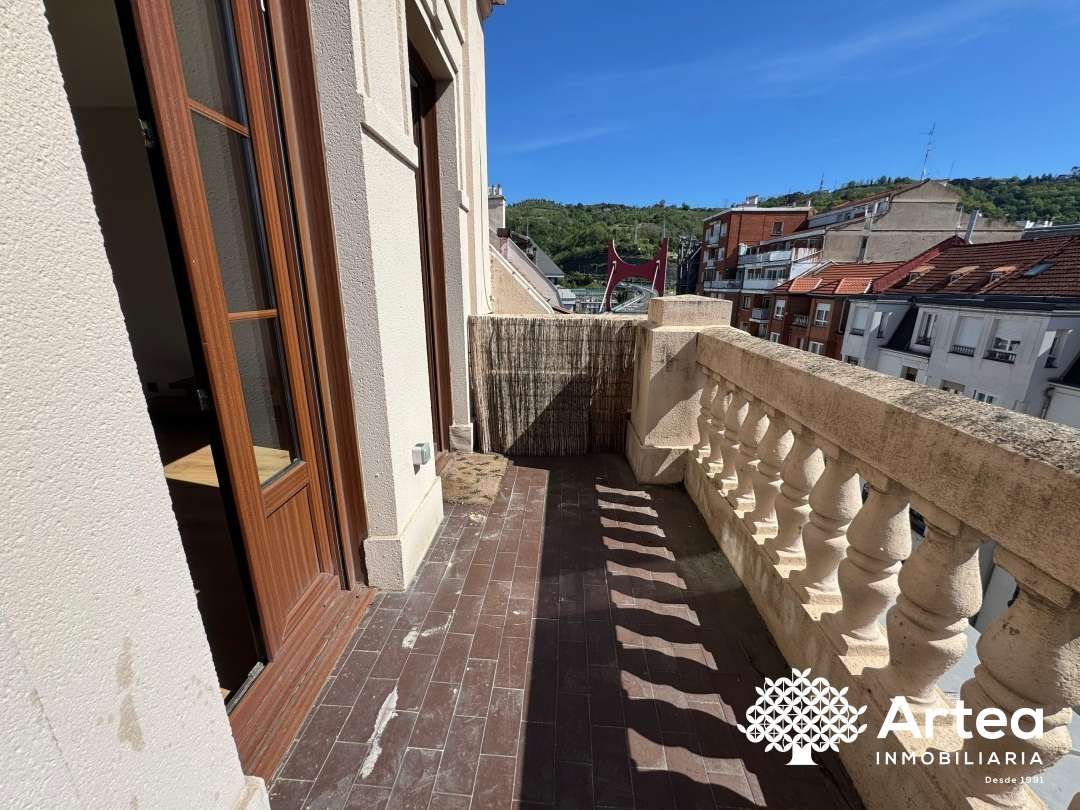 Balcony of Flat for sale in Bilbao   with Air Conditioner, Heating and Terrace
