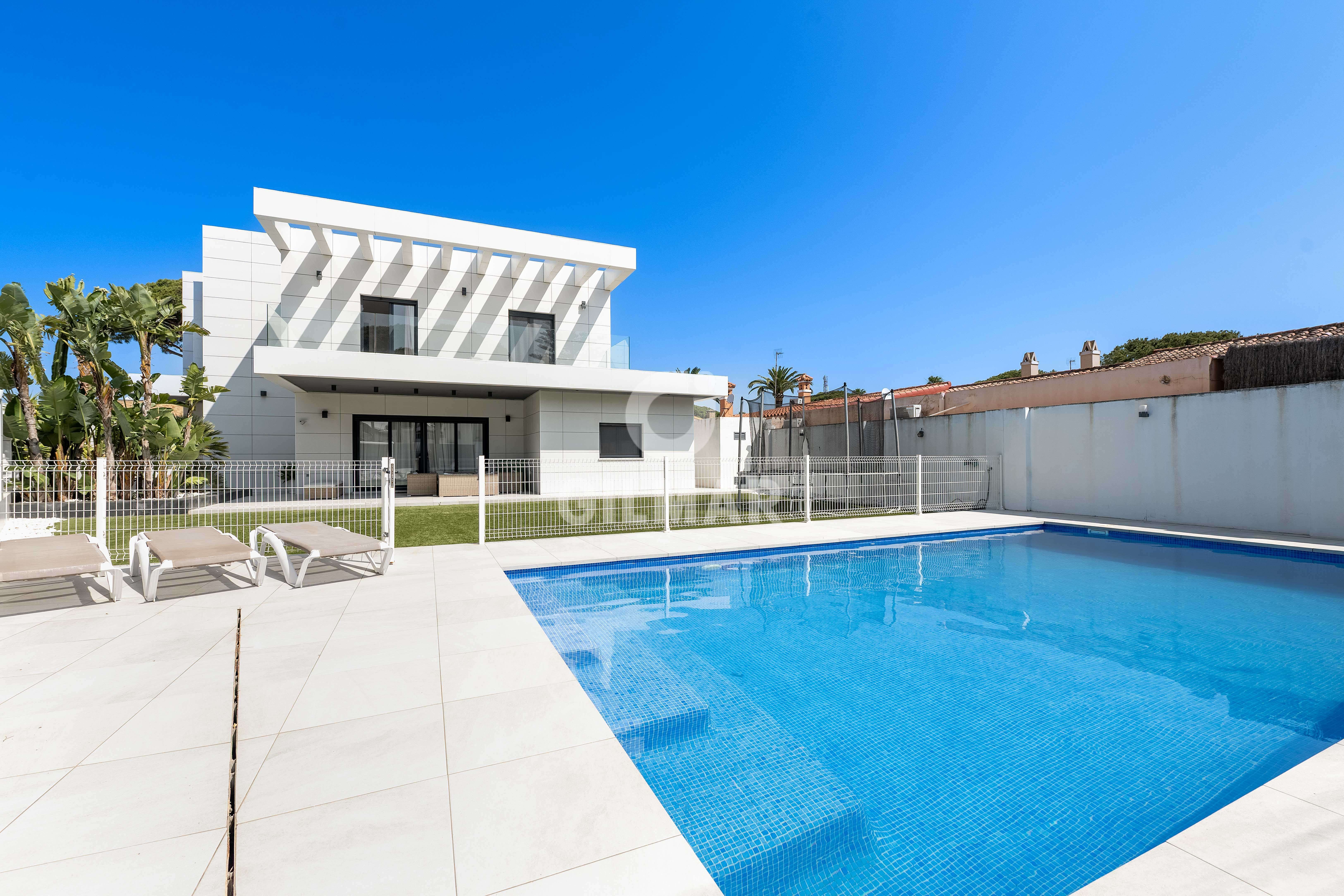 Piscina de Casa o chalet en venta en El Puerto de Santa María con Calefacción, Jardín privado y Piscina
