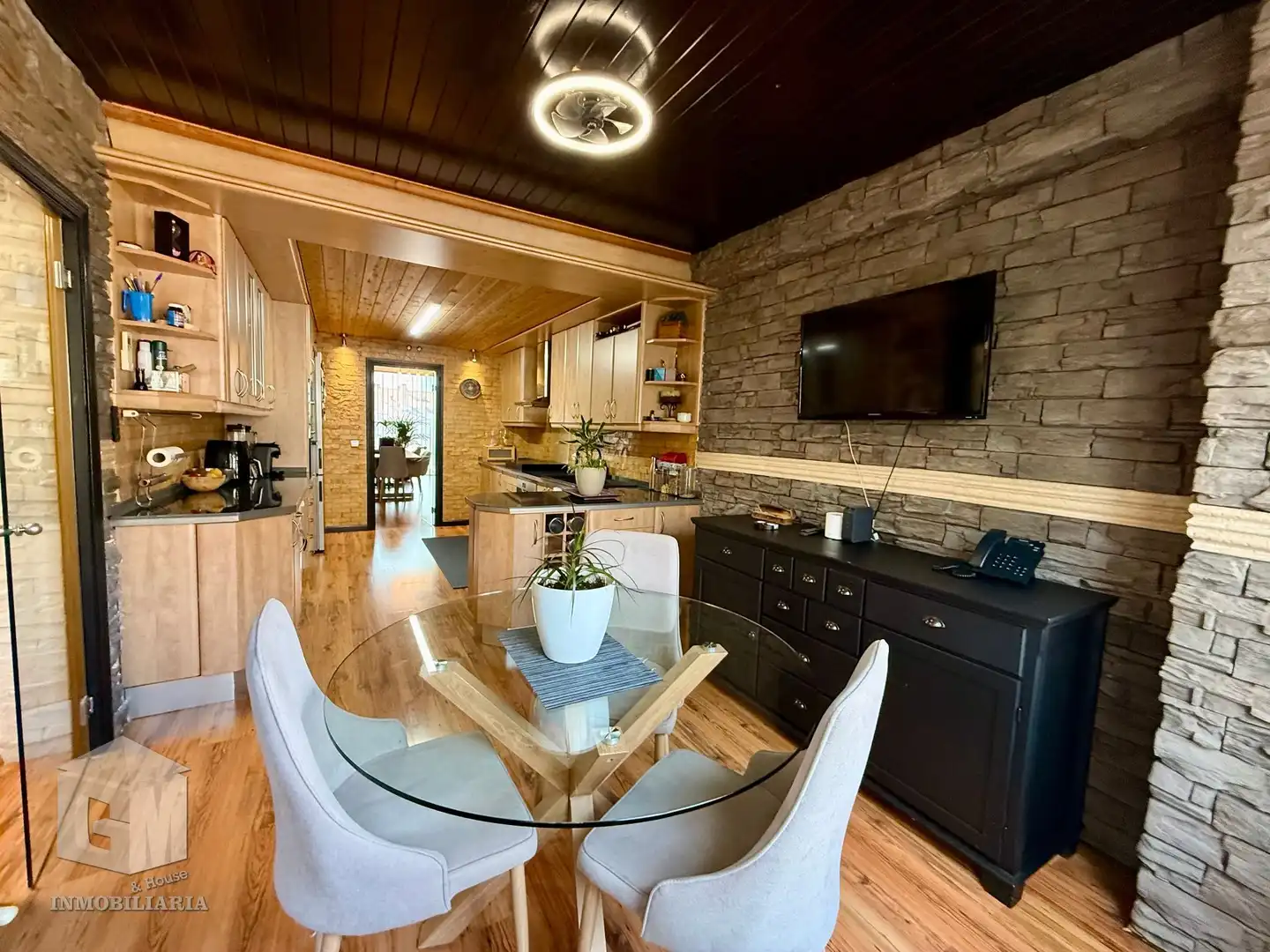 Dining room of Detached homes for sale in Arroyomolinos (Madrid)  with Air Conditioner, Heating and Private garden