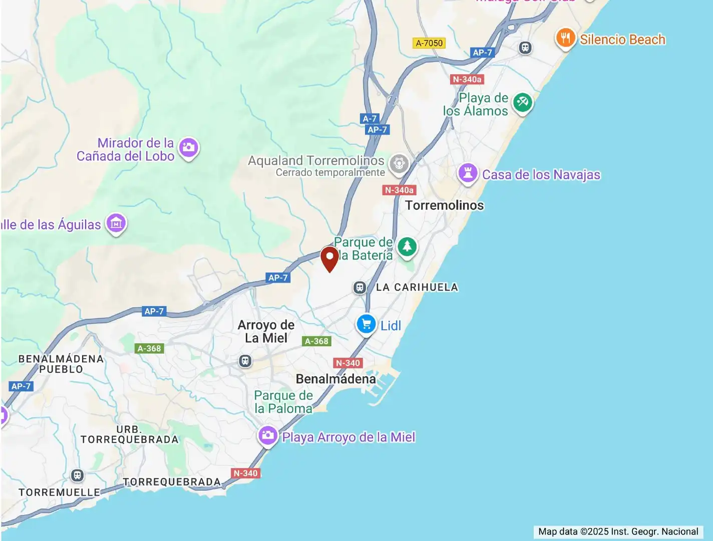 Exterior view of Residential for sale in Torremolinos