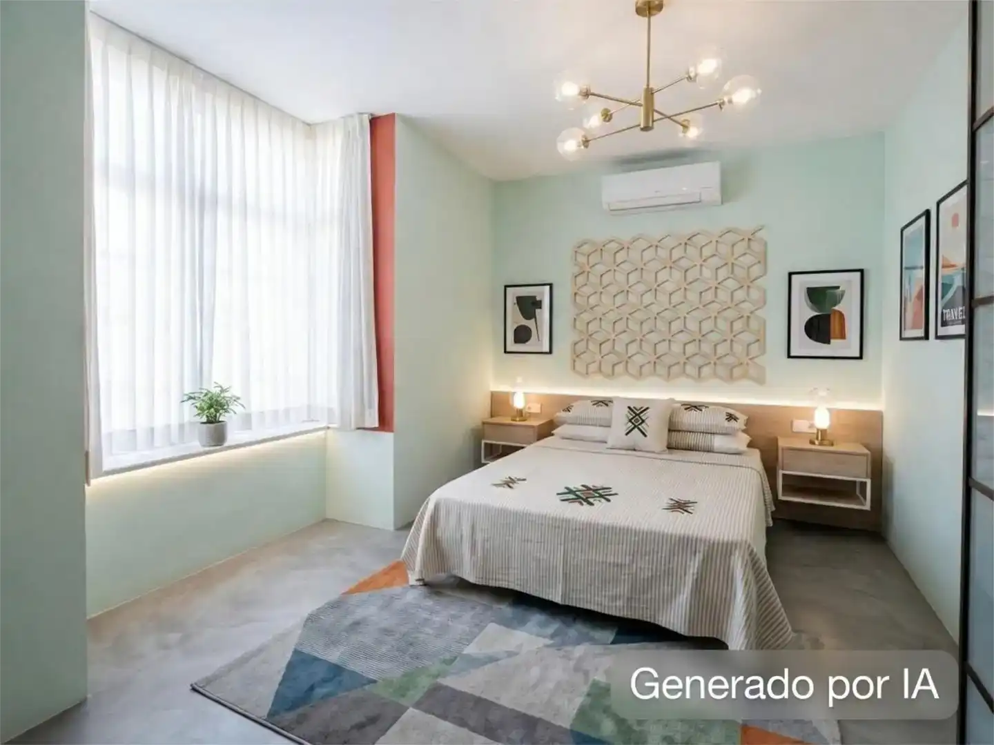 Dormitori de Casa adosada en venda en Málaga Capital amb Aire condicionat i Balcó