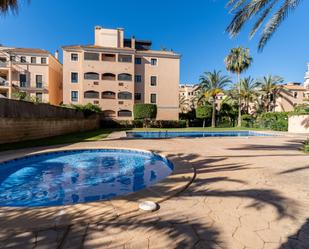 Swimming pool of Apartment to rent in  Palma de Mallorca  with Air Conditioner, Heating and Private garden