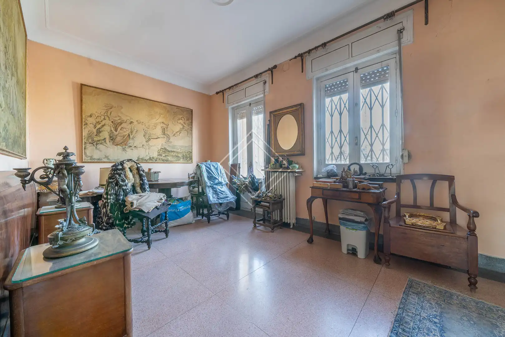 Sala de estar de Casa o chalet en venta en Madrid con Jardín privado, Terraza y Piscina