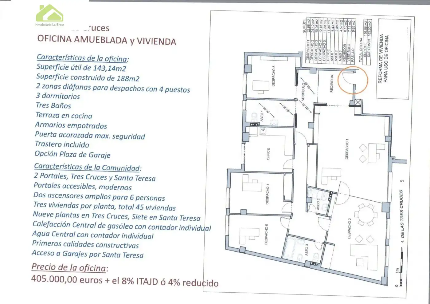 Wohnung mit Aufzug zum Verkauf in Las Viñas