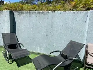 Terrassa de Casa o xalet en venda en Pontevedra Capital  amb Calefacció, Traster i Moblat