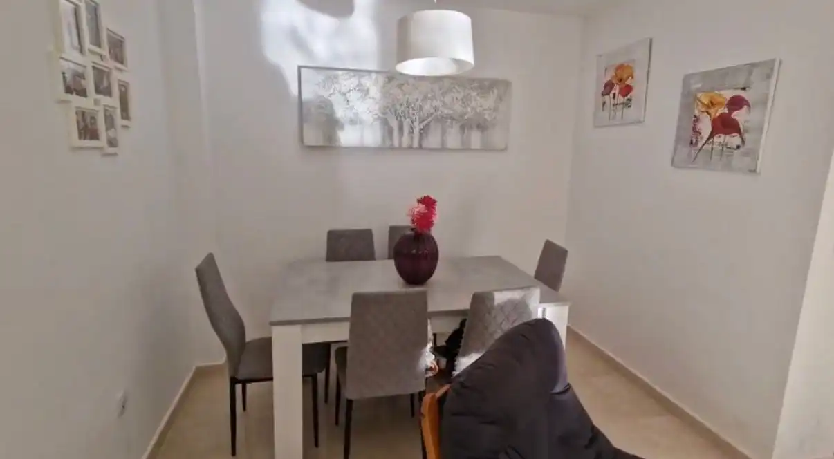 Comedor de Casa adosada de alquiler en Bellreguard con Aire acondicionado, Amueblado y Horno