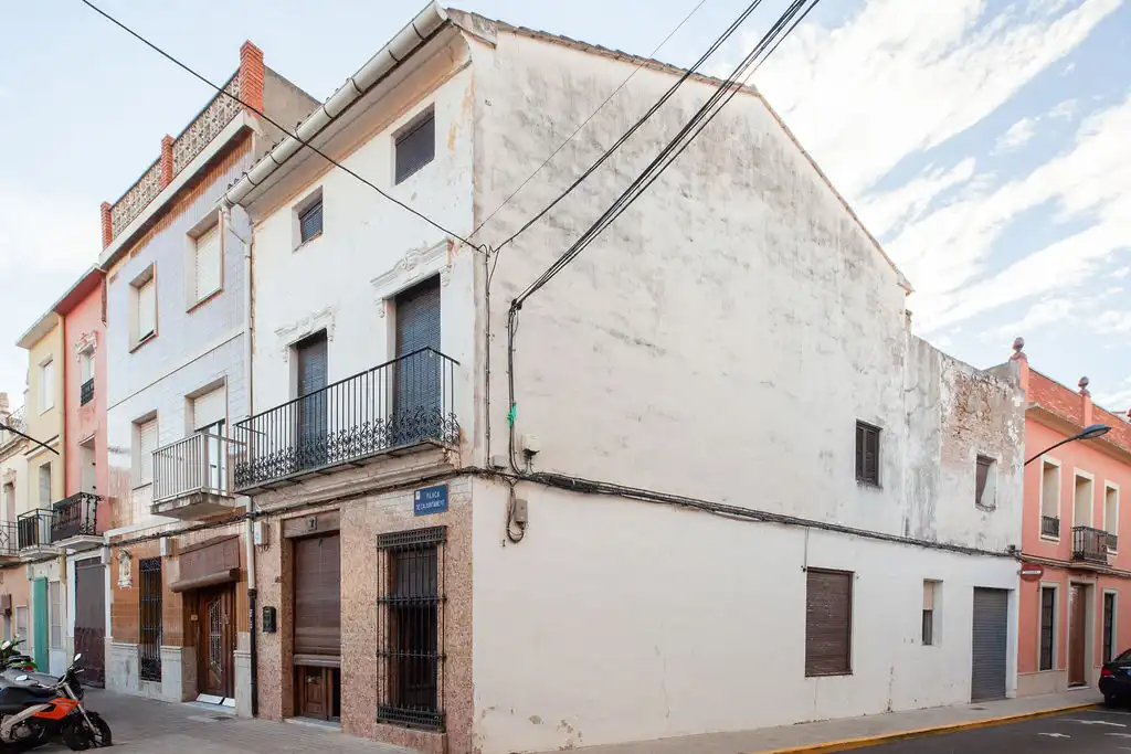 Exterior view of Detached homes for sale in Polinyà de Xúquer  with Terrace