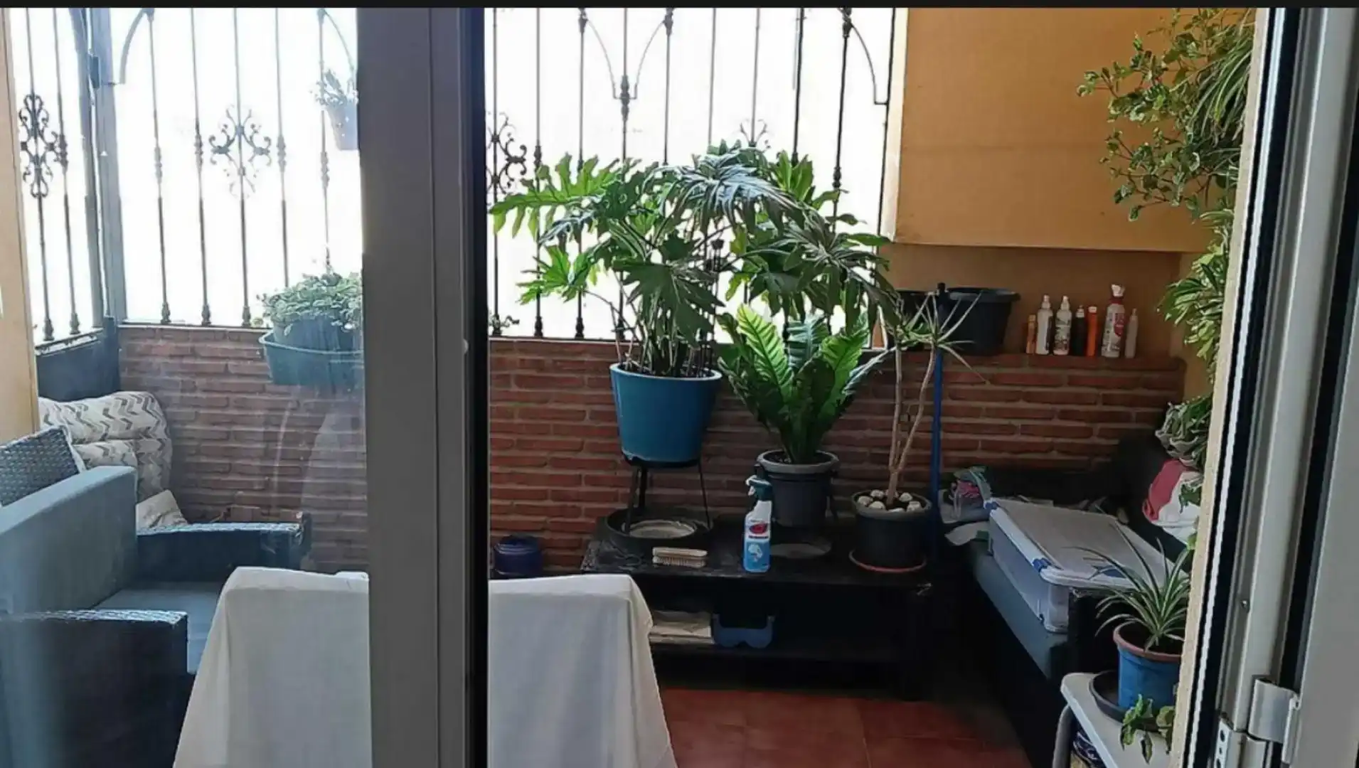 Terrassa de Casa adosada per a compartir en Mollina amb Moblat, Forn i Rentadora