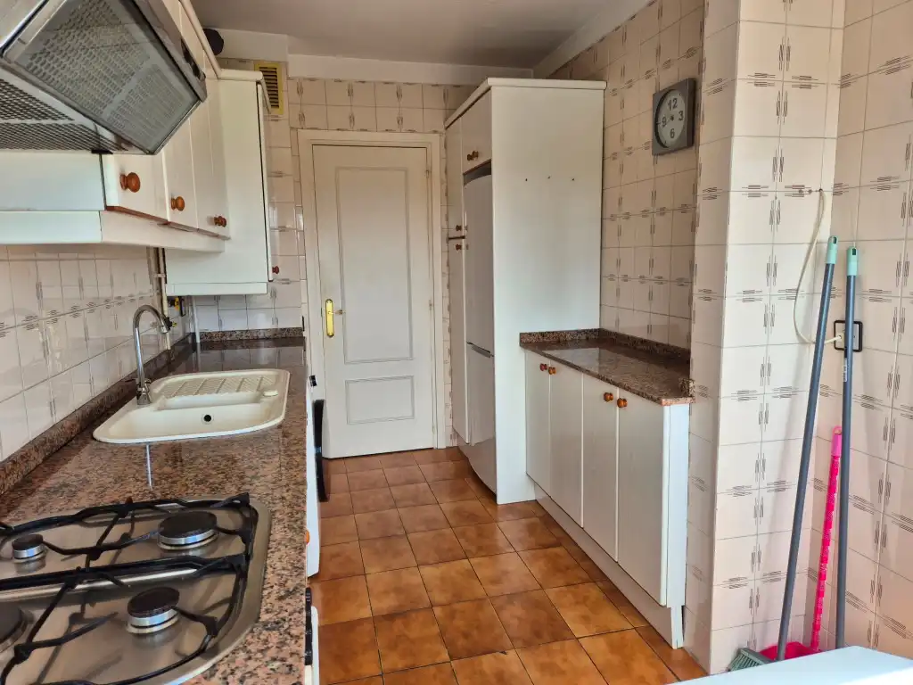 Kitchen of Flat for sale in Santander  with Heating, Terrace and Storage room