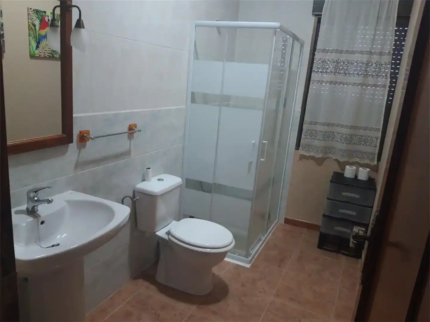 Badezimmer von Erdgeschoss zur Miete in Mata de Alcántara