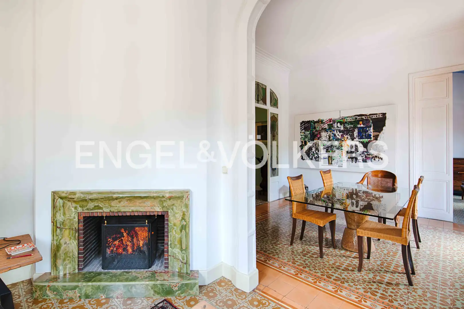 Sala de estar de Piso en venta en Figueres con Calefacción y Balcón