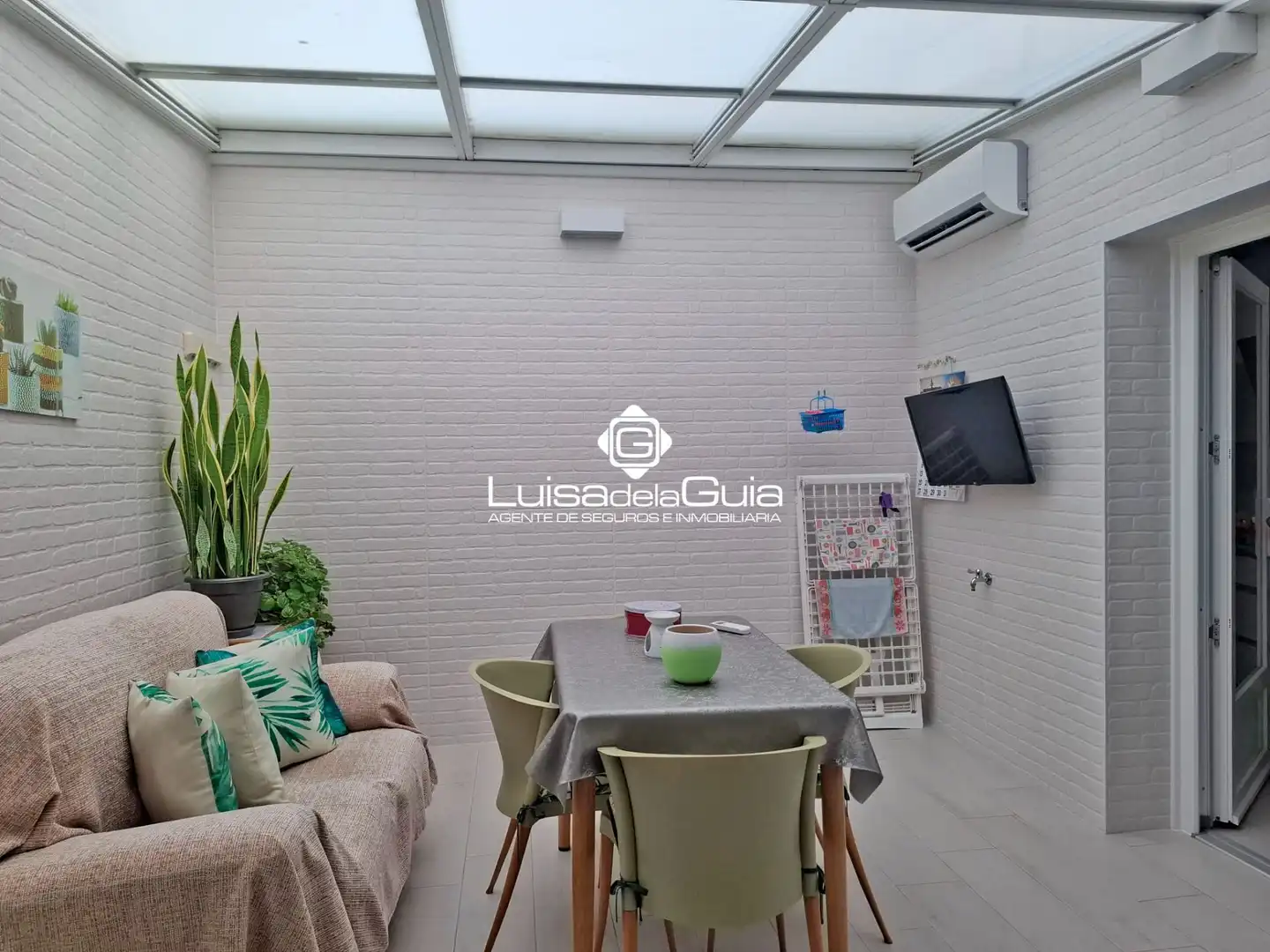 Balcony of Houses for sale in Campo de Criptana  with Air Conditioner and Heating