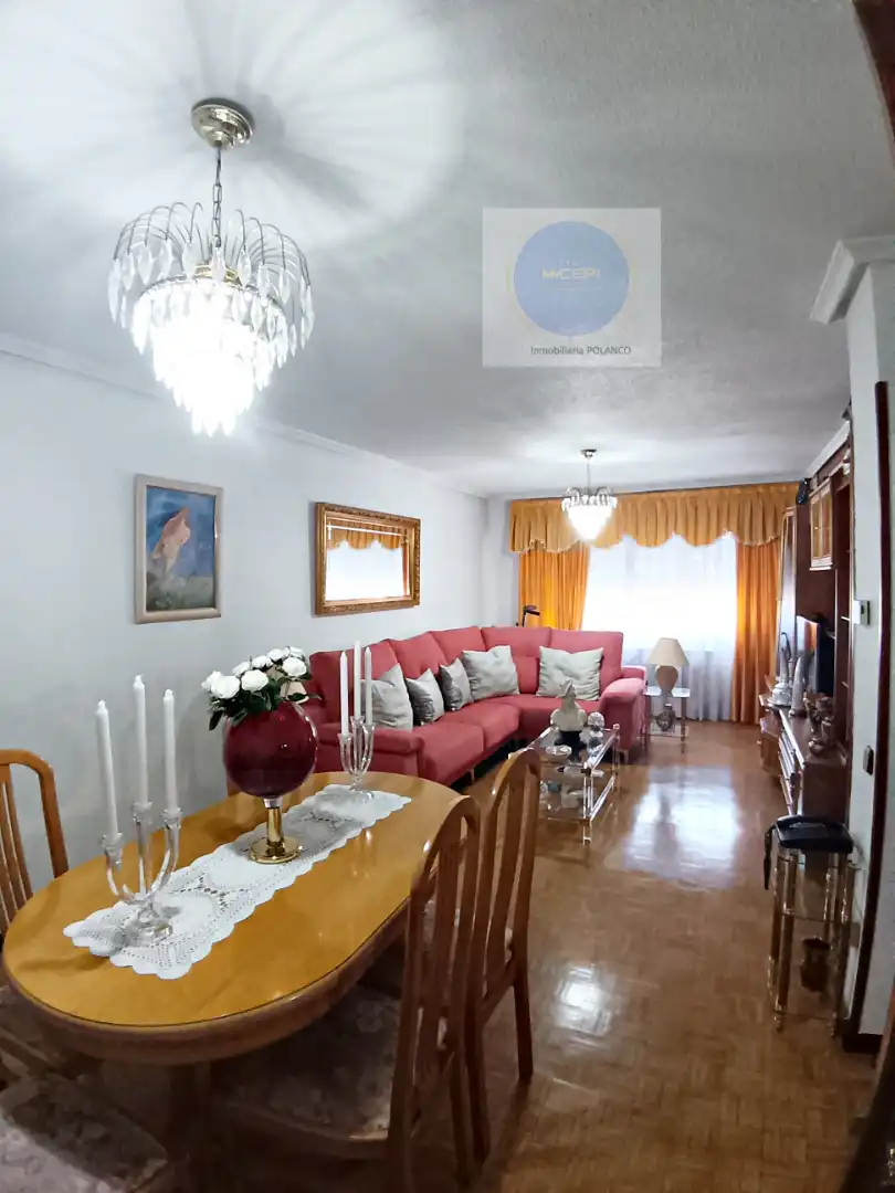 Sala de estar de Piso en venta en Coslada con Aire acondicionado, Calefacción y Parquet