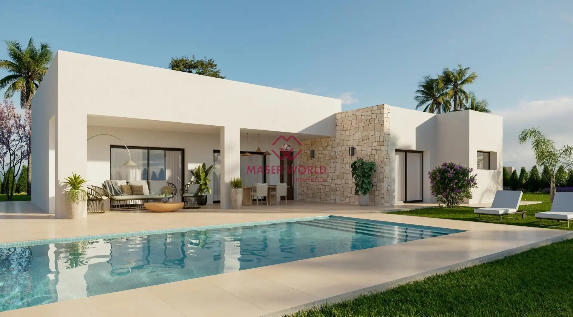 Villa avec piscine à vendre à Pedanías Oeste