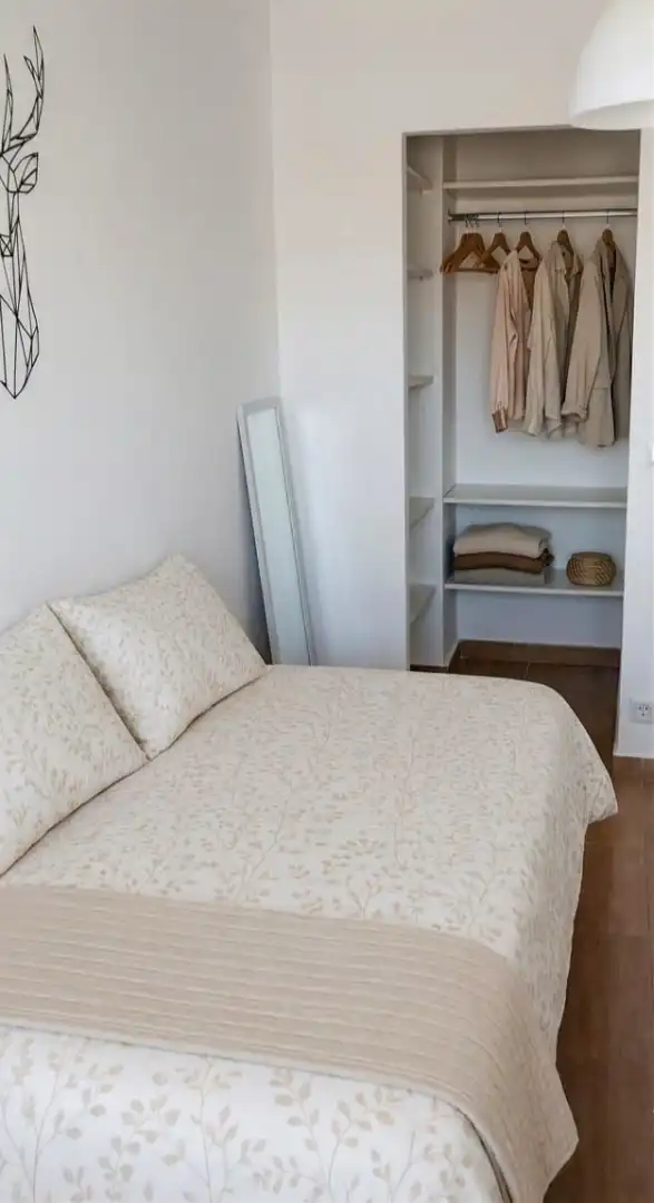 Bedroom of Flat for sale in Alicante / Alacant  with Air Conditioner, Parquet flooring and Furnished