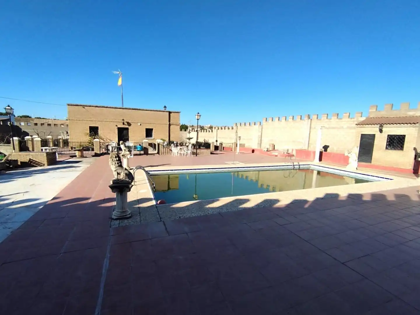 Piscina de Casa o chalet en venta en Burguillos con Jardín privado, Terraza y Piscina